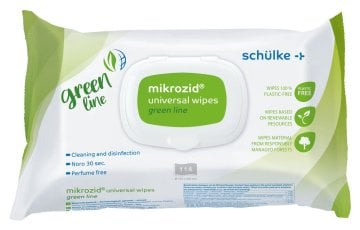 schülke mikrozid® universal wipes green line Desinfektionstücher