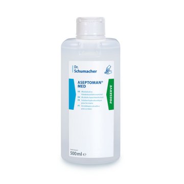 Aseptoman med Händedesinfektion [500 ml]