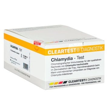 Cleartest Chlamydia Tests Komplettpackung (20 Stück)
