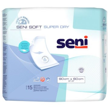 Seni Soft Super, Krankenunterlagen (90 x 60cm) (50 Stück)