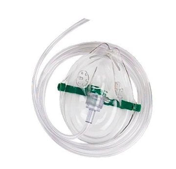 Inhalationsmaske, Kunststoff, mit Schlauch Nr. 1135