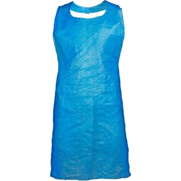 PE Premium Schürze, blau, glatt (75 x 140 cm) (50 Stück)