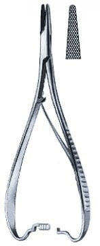 Zepf Mathieu Nadelhalter Mit Spannfeder Edelstahl Sterilisierbar