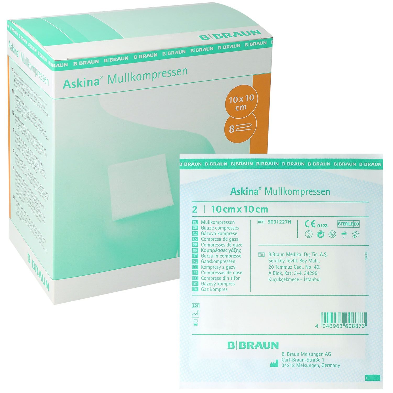 B.Braun Askina® Mullkompressen, steril