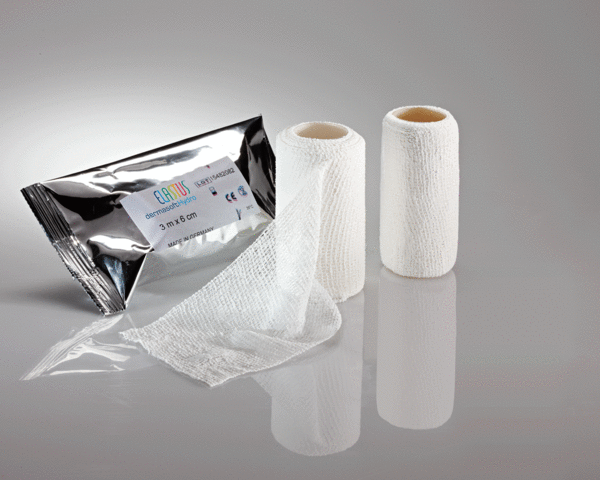 Elastus dermasoft Hydro, Zinkleimbinde (6 cm x 3 m) (10 Stück) – Most Active Health Care GmbH / Elastus